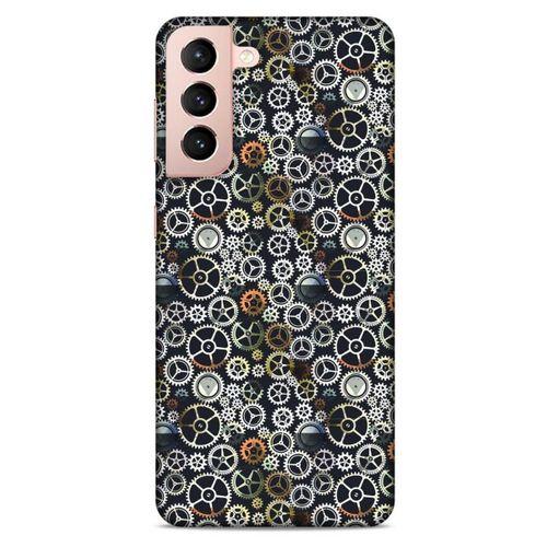 Lopard Samsung Galaxy S21 Uyumlu Kılıf Geometrix (32) Soft Silikon Kılıf