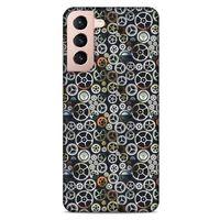 Lopard Samsung Galaxy S21 Uyumlu Kılıf Geometrix (32) Soft Silikon Kılıf