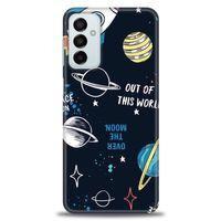 Samsung Galaxy M13 Kılıf HD Baskılı Kılıf - Space Fun + Tam Ekran Koruyucu