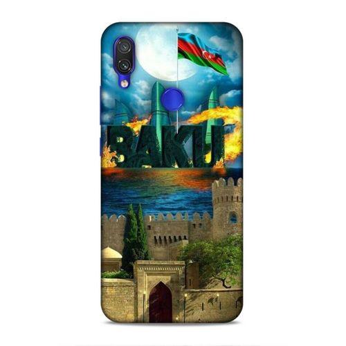 Xiaomi Redmi Note 7 Uyumlu Kılıf Azarbaijan (50) Shockproof Kılıf Bakü Simgeler