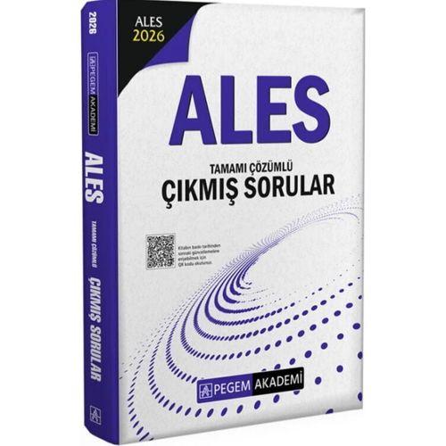 2026 ALES Tamamı Çözümlü Çıkmış Sorular Pegem Yayınları