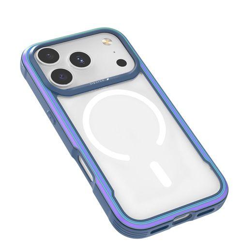 Apple iPhone 17 Pro Max Kılıf M-safe Şarj Özellikli Airbagli Raptic Shield Serisi Şeffaf Arka Yüzey Kapak