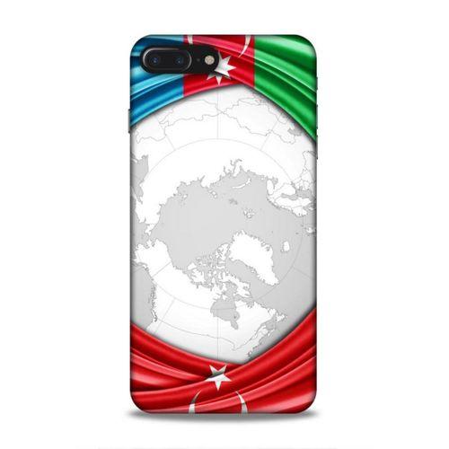Apple Iphone 8 Plus Uyumlu Kılıf Azarbaijan (17) Tasarım Kılıf Dünya Bayraklar