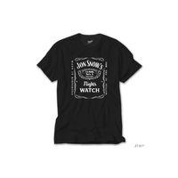 Game of Thrones Jon Snow Label Siyah Tişört