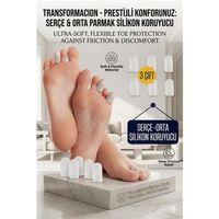 3 Çift Silikon Parmak Koruyucu – Serçe ve Orta Parmak Uyumlu | Yumuşak, Esnek, Ayakkabı Sürtünmesine Karşı  711550