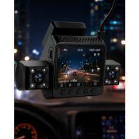Araç İçi Güvenlik Kamerası 4 Lensli Full Hd Kayıt Destekli Sistem