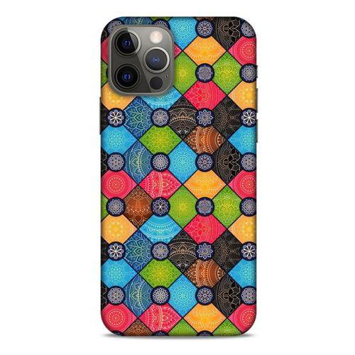 Ethnic Culture (22) Apple iPhone 12 Pro Kılıf Silikon Kapak Desenli