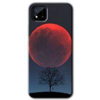 Realme C11 Kılıf HD Desen Baskılı Arka Kapak - Kanlı Ay