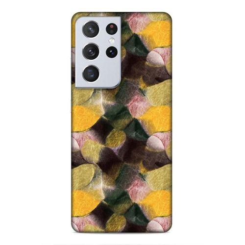 Samsung Galaxy S21 Ultra Uyumlu Kılıf Utopia (48) Bumper Kılıf Kahve