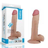 9İnç The Ultra Soft Dude Dildo
