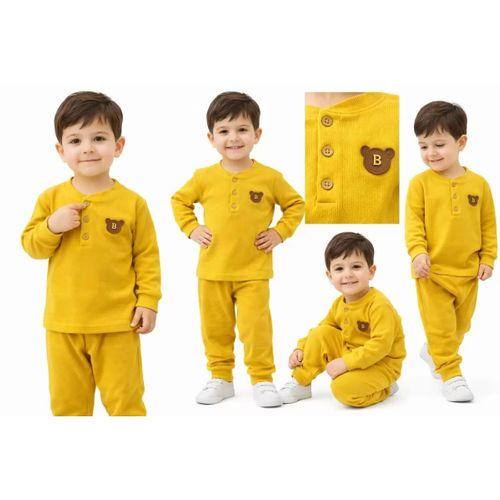 2-5 Yaş Armalı Fitilli Penye Çocuk Takımı