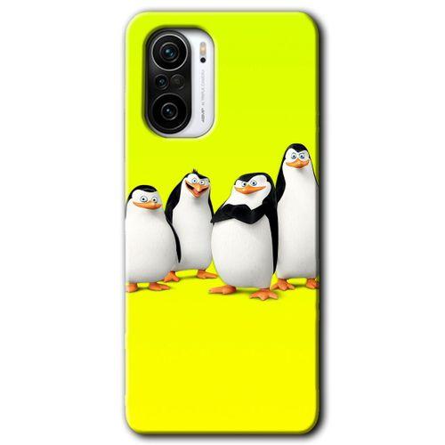 Xiaomi Redmi Mi11i Kılıf HD Desen Baskılı Arka Kapak - Penguenler