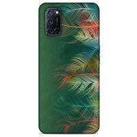 Oppo A92 Kılıf Desenli Özel Seri Tüyler (31) TPU Kılıf