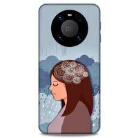 Lopard Huawei Mate 40 Pro Uyumlu Kılıf Depresyon (30) Silicone Case