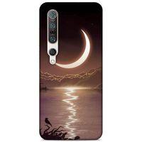 Lopard Xiaomi Mi 10 Pro Uyumlu Kılıf Gece'S (34) Slim Armor Kılıf Kırmızı Gece