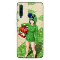 Lopard Huawei Y6P Uyumlu Kılıf PiXel (33) Hybrid Kılıf TNT Girl