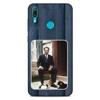 Huawei Y7 Prime 2019 Kılıf Atatürk (37) Silicone Cover Laci Ahşap