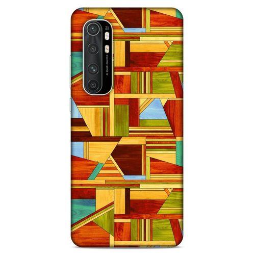 Lopard Xiaomi Mi Note 10 Lite Uyumlu Kılıf Wood'X (46) Core Armor Kılıf Desenli