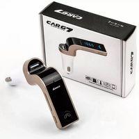 Carg7 Bluetooth Araç Fm Transmitter Usb Girişli