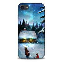 Apple Iphone 7 Kılıf Snowix (38) Neo Hybrid Kılıf Beyaz Mavi