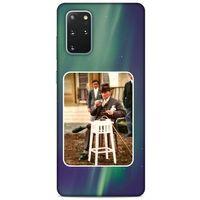 Samsung Galaxy S20 Plus Kılıf Atatürk (21) Koruyucu Kapak Yeşil Gökyüzü