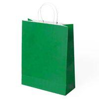 Nedi Karton Çanta Selofanlı Yeşil 35X42