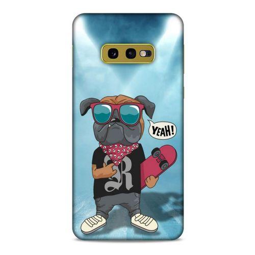 Samsung Galaxy S10e Kılıf Köpek Kıyafetleri (4) Koruma Kılıfı Bulldog Fular