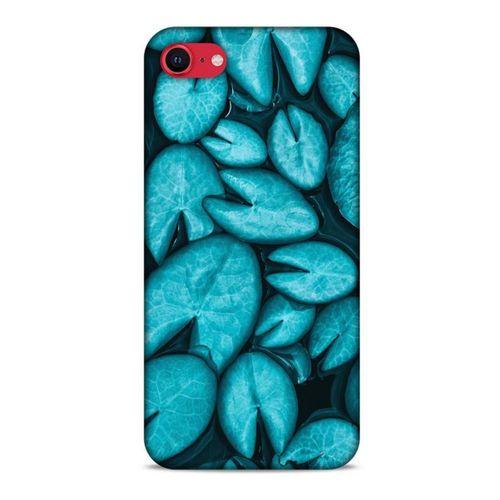 Lopard Apple iPhone SE 2020 Uyumlu Kılıf Bahar (36) Glitter Kılıf Turkuaz