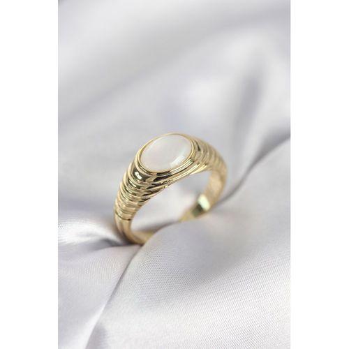 Gold Renk Vintage Model Kadın Yüzük