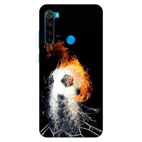 Lopard Xiaomi Redmi Note 8 Uyumlu Kılıf FireX (35) Fit Design Kılıf Futbol