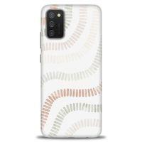 Samsung Galaxy A03S Kılıf HD Baskılı Kılıf - Renkli Mozaik + Tam Ekran Koruyucu