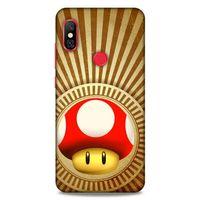 Lopard Xiaomi Redmi Note 6 Pro Uyumlu Kılıf GameX (12) Koruyucu Silikon Mantar Kırmızı