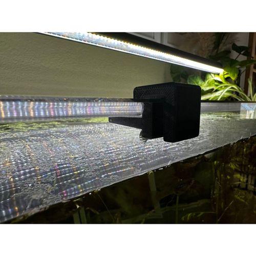 Akvaryum Kapağı Destek Tutucu 3D Baskı (Bu ürün Sadece Plastik parçadır - Almadan Önce Soru Sorabilirsiniz)