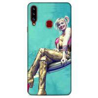 Samsung Galaxy A20s Uyumlu Kılıf Harley Quinn (26) Tpu Silikon Kılıf Kobalt