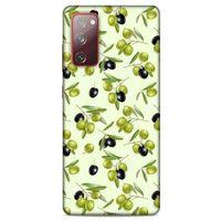 Frutix Zeytin 01 Samsung Galaxy S20 Fe Kılıf Desenli Silikon