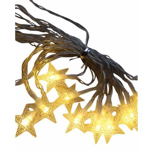 Dekoratif Yıldız Led Aydınlatma 5 Metre Sabit Işık İç Mekan Kullanım