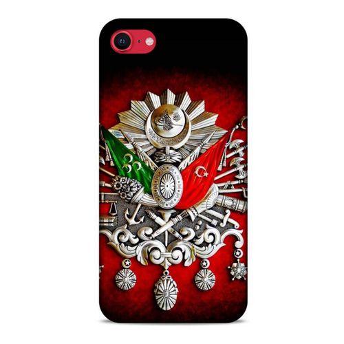Apple iPhone SE 2020 Uyumlu Kılıf Ottoman (14) Lansman Kılıf Tuğra