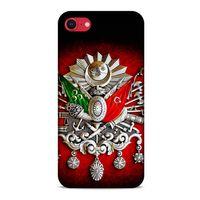 Apple iPhone SE 2020 Uyumlu Kılıf Ottoman (14) Lansman Kılıf Tuğra