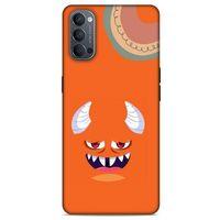 Emojix (24) Oppo Reno 4 Kılıf Silikon Kapak Desenli