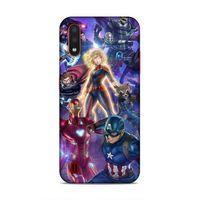 Samsung Galaxy A01 Uyumlu Kılıf BMovie (37) Silicone Cover Kaptan Amerika