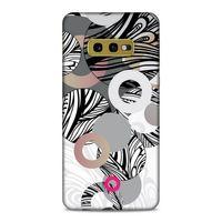 Lopard Samsung Galaxy S10e Uyumlu Kılıf Soyut Sanat (42) Desenli Rugged Armor Kılıf