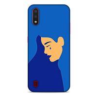 Samsung Galaxy A01 Kılıf Depresyon (2) Kabı Turuncu Sarı