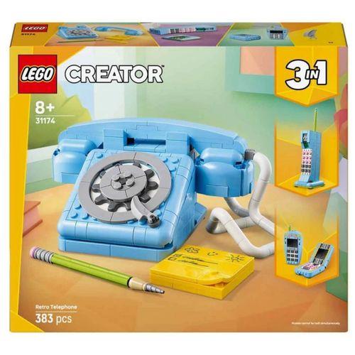 Eğitici Oyuncak LEGO Creator 3'ü 1 Arada Retro Telefon 31174