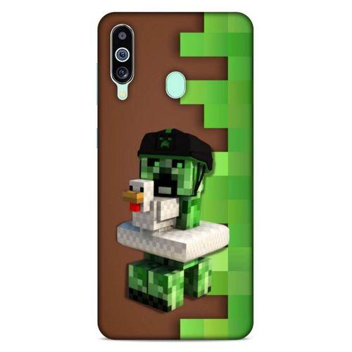 Lopard Samsung Galaxy M40 Uyumlu Kılıf PiXel (35) Fit Design Kılıf Creeper