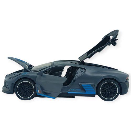 Sesli Işıklı Spor Araba 15 cm - 3241D- Gri