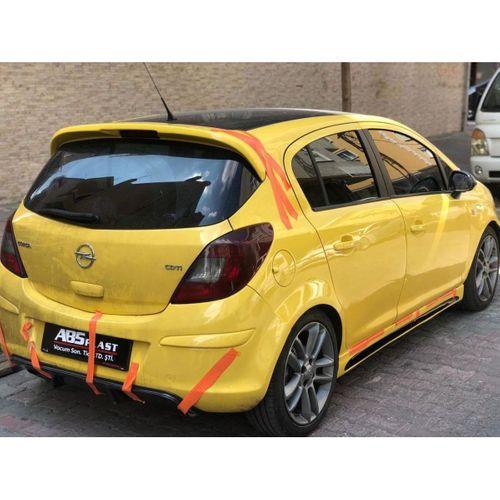 Opel Corsa Uyumlu D 4 Kapı Spoiler (Fiber)