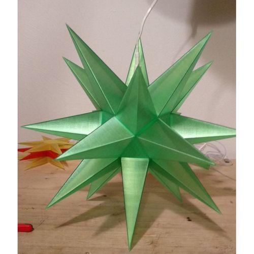 Noel yıldızı (Poinsettia) Aydınlatma ile Büyük - 5139102