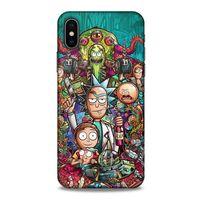Apple Iphone X Uyumlu Kılıf Rick And Morty (32) Soft Silikon Kılıf Cronenberg Morty