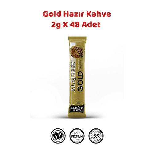 Gold Hazır Kahve 2 g x 48 Adet Şekersiz Çözünebilir Kahve