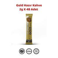 Gold Hazır Kahve 2 g x 48 Adet Şekersiz Çözünebilir Kahve